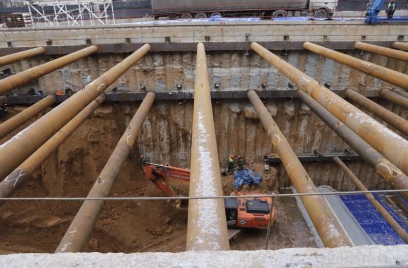 Подготовительное бетонирование и частичное открытие Ново-Садовой: как идет строительство новой станции метро в Самаре