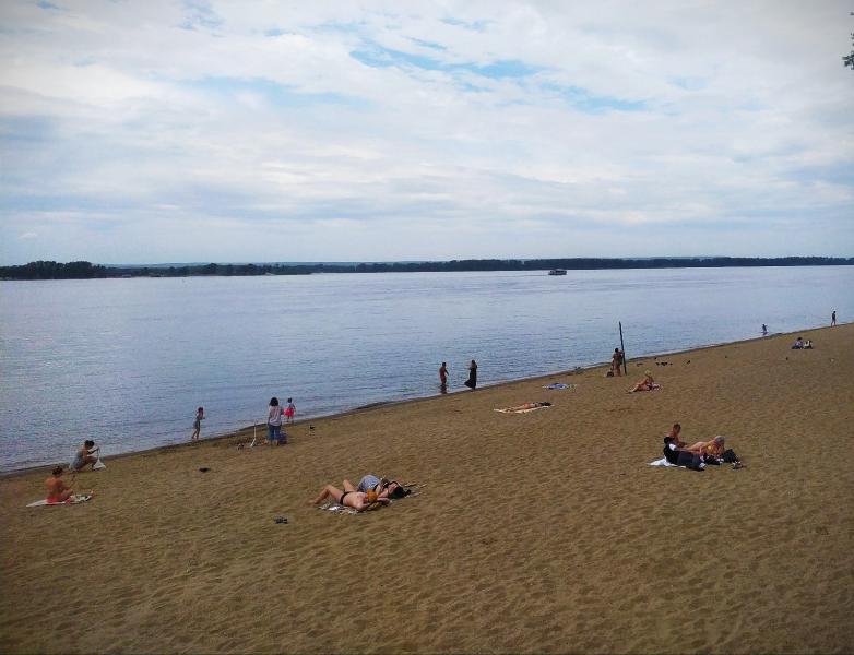 В Самаре пляжный сезон начнется 15 июня 2021 года после понижения уровня воды в Волге