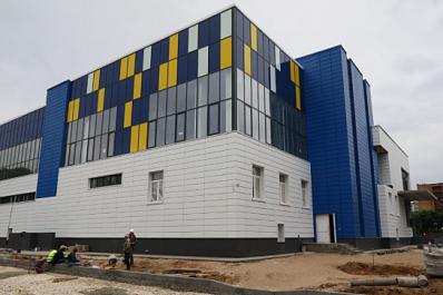 Строительство бассейна в Самаре выходит на финальную стадию