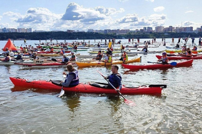 В областной столице в седьмой раз прошел Самарский гребной марафон