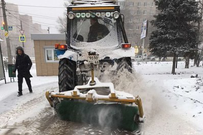 В Самаре усилили работу по уборке снега
