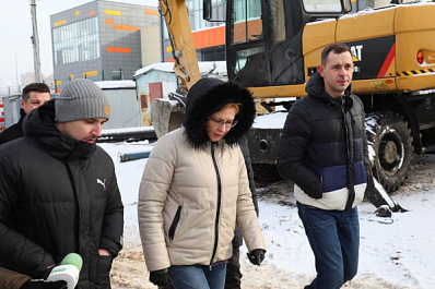 Глава Самары проверила ход строительства школы на 5-й Просеке 