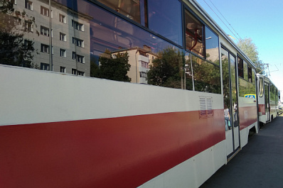 Проезд трамваев к "Самара Арене" снова закрыли