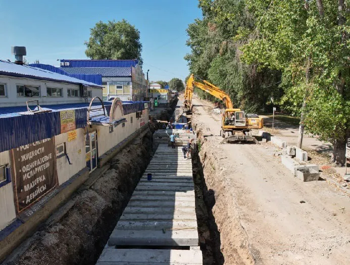 В Самаре на улице Ташкентской заменили более 1 км теплотрассы