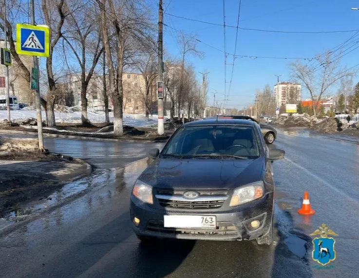 В Новокуйбышевске водитель "Гранты" сбил 11-летнего ребенка