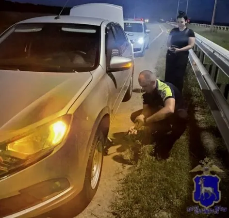 В Самарской области полицейские помогают водителям в экстремальных ситуациях