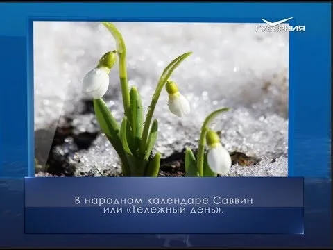 Саввин день. Календарь губернии от 29 марта
