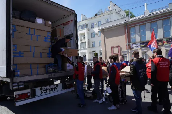 Из Самары в Курскую область отправлен очередной гуманитарный конвой