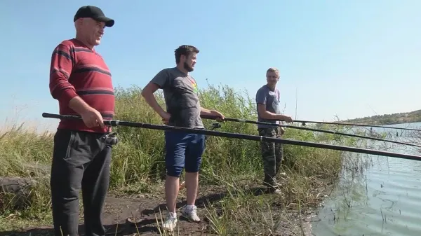 В селе Александровка прошли соревнования по спортивной ловле рыбы