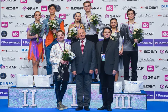 Самарские фигуристы выступили на этапе Гран-при в Перми