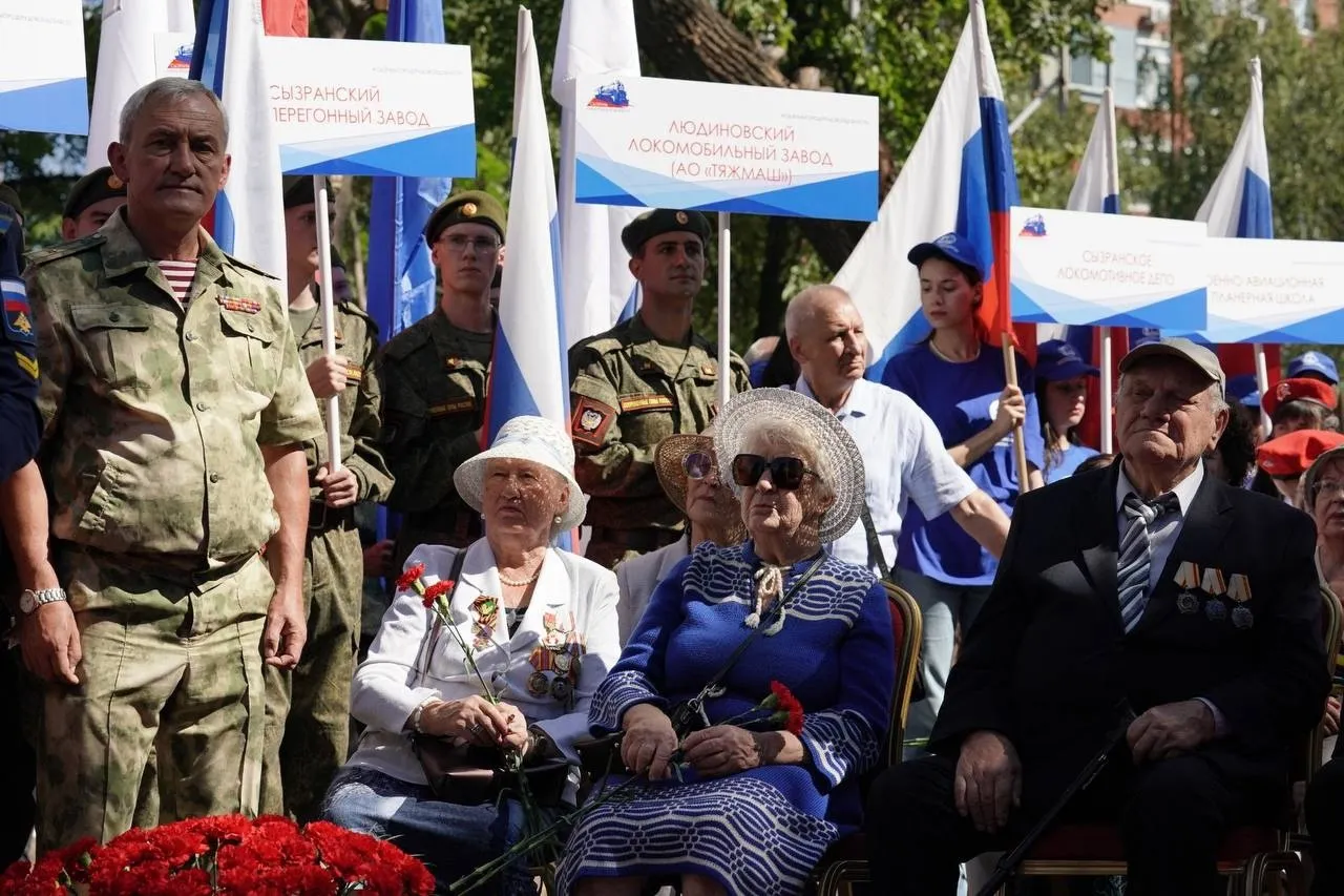 В Сызрани торжественно открыли стелу 