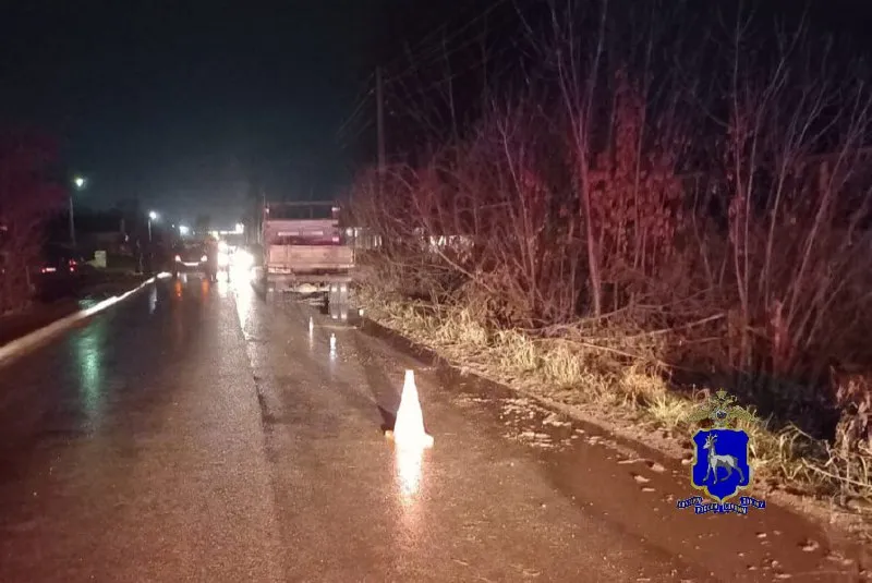 В Чапаевске водитель "Газели" насмерть сбил пешехода