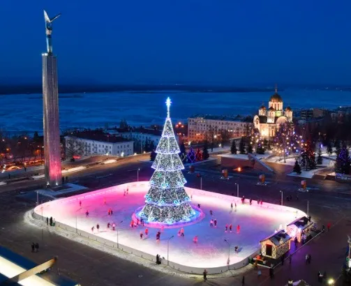 Названа дата закрытия катка на площади Славы в Самаре