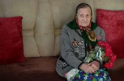 Ветеран войны Мария Татаринцева отмечает 95-летие