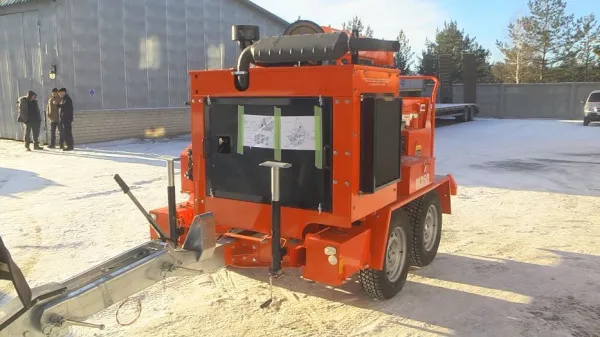  В регионе появилось новое оборудование для измельчения сухостоя 