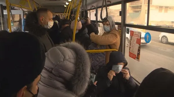 В регионе проверяют, надевают ли маски пассажиры общественного транспорта 