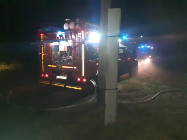 В Самарской области загорелась баня на 40 "квадратах"