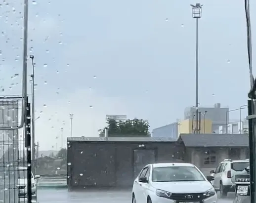 На Самару надвигается мощный ливень