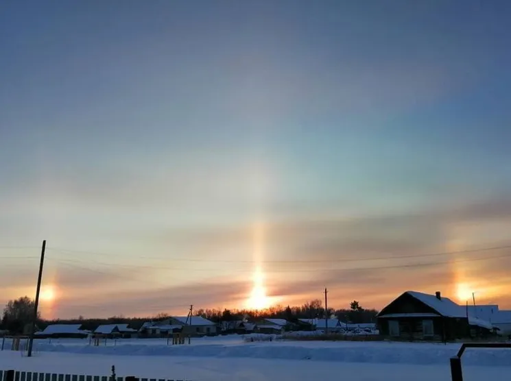 Три солнца засияли над Самарской областью