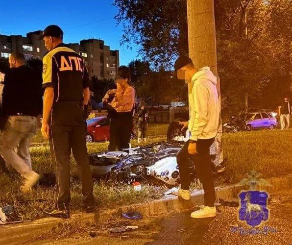 В Самаре на Московском шоссе мотоциклист сбил пешехода