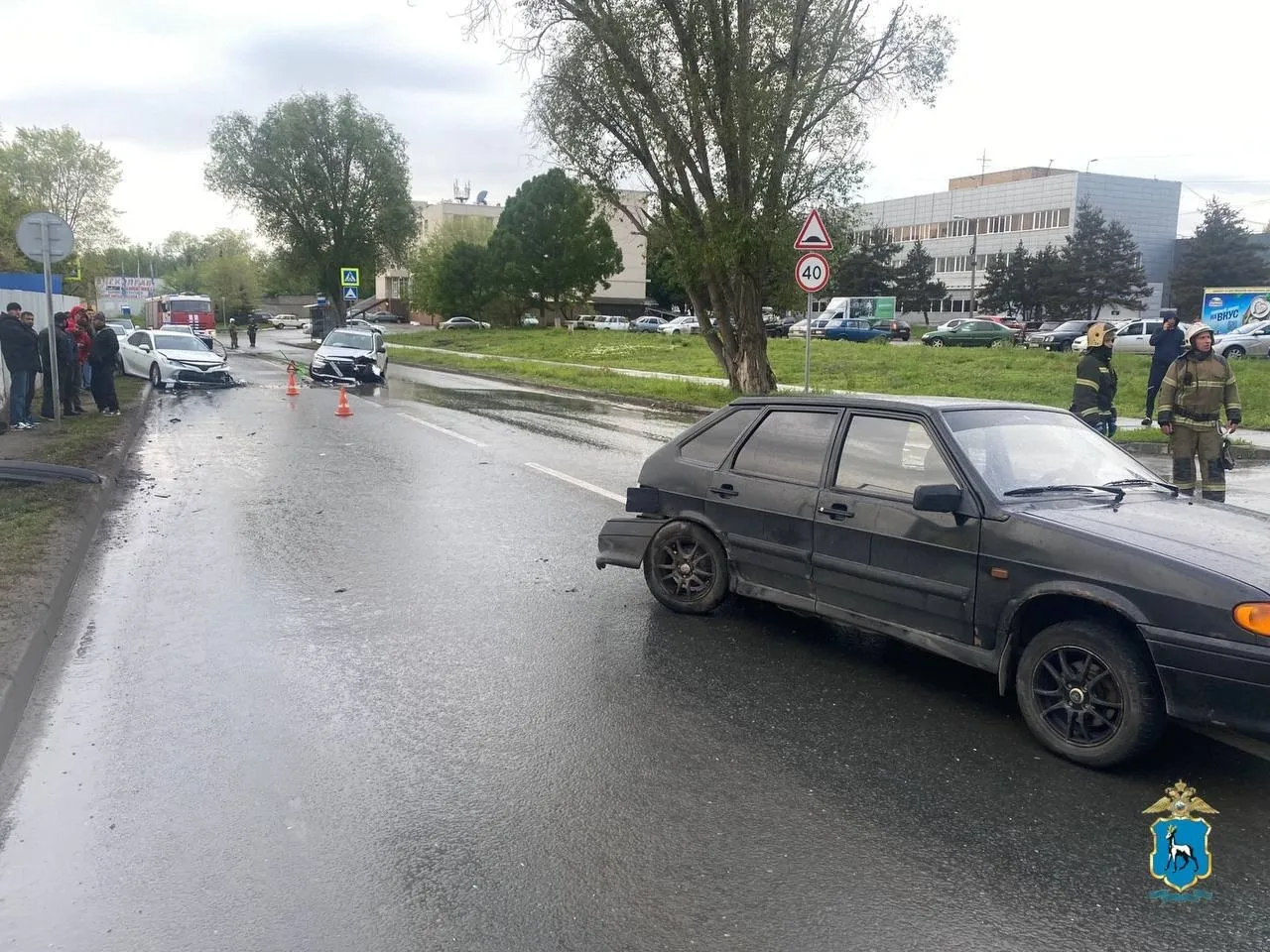 В массовом ДТП в Самаре пострадали семь человек | СОВА - главные новости  Самары