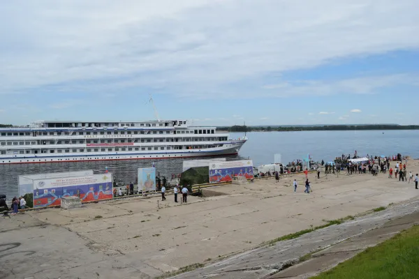 Плавучий музей инженерных войск посетили 12 тысяч самарцев