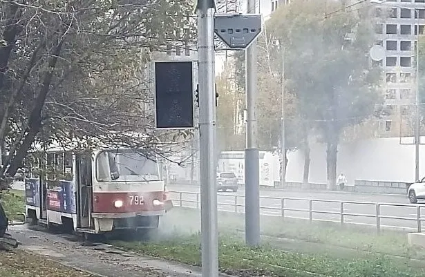 В Самаре 14 октября из-за аварии на путях встали трамваи