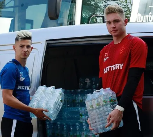 "Крылья Советов" отправили гуманитарную помощь погорельцам Борского района