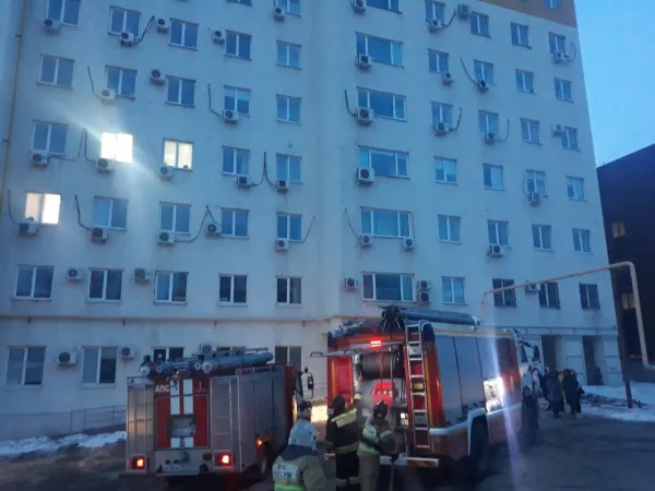 В Самаре снова произошел пожар в бизнес-центре