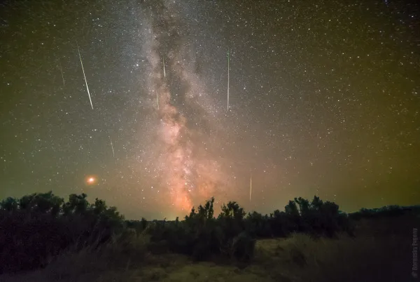 Весенний звездопад: в Самарской области можно наблюдать метеорный поток Лириды