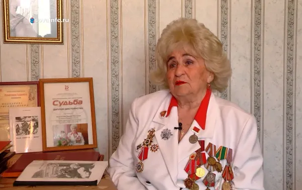 "Код памяти": узница концлагерей Лариса Молчанова рассказала о своих родителях - участниках ВОВ