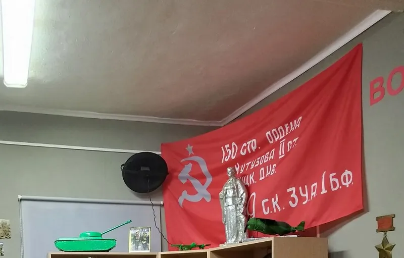 В музее Алексеевского района прошла экскурсия в Зал боевой славы 