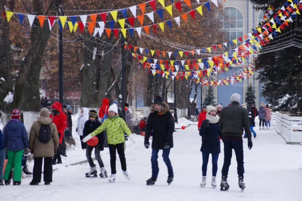 Следующей зимой в Самаре зальют каток у "Ладьи"