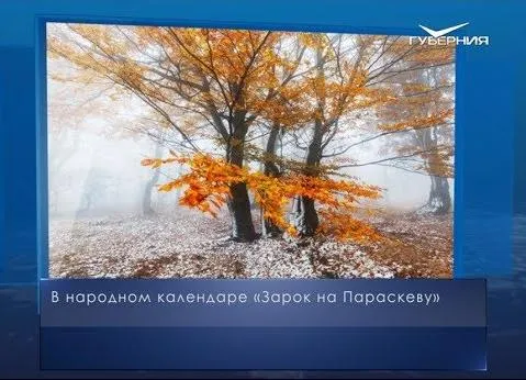 Зарок на Параскеву. Календарь губернии от 9 ноября