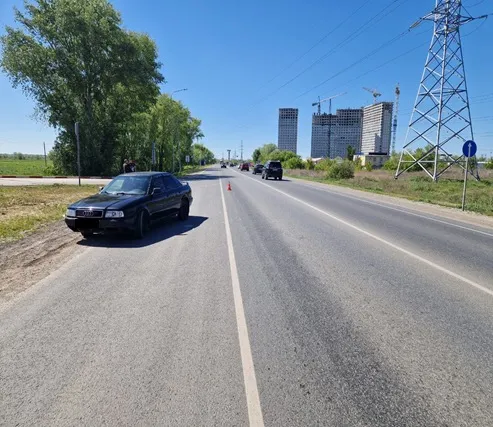 В Самаре водитель Audi сбил подростка на велосипеде