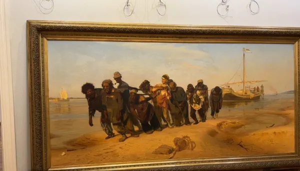 В Самару прибыли "Бурлаки на Волге"