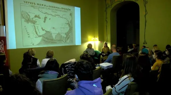 В Самаре прошла встреча с писательницей из Франции Мари Беллегу-Мамонтофф