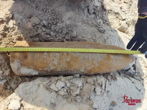 В Самарской области уничтожили снаряд периода гражданской войны
