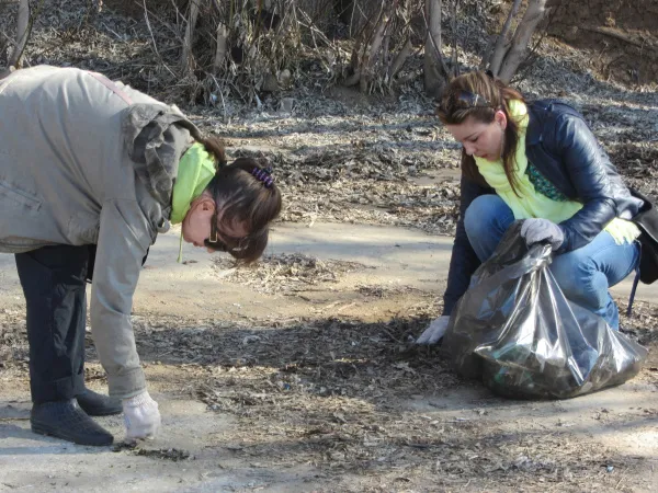 В Тольятти в первом субботнике приняли участие работники администрации
