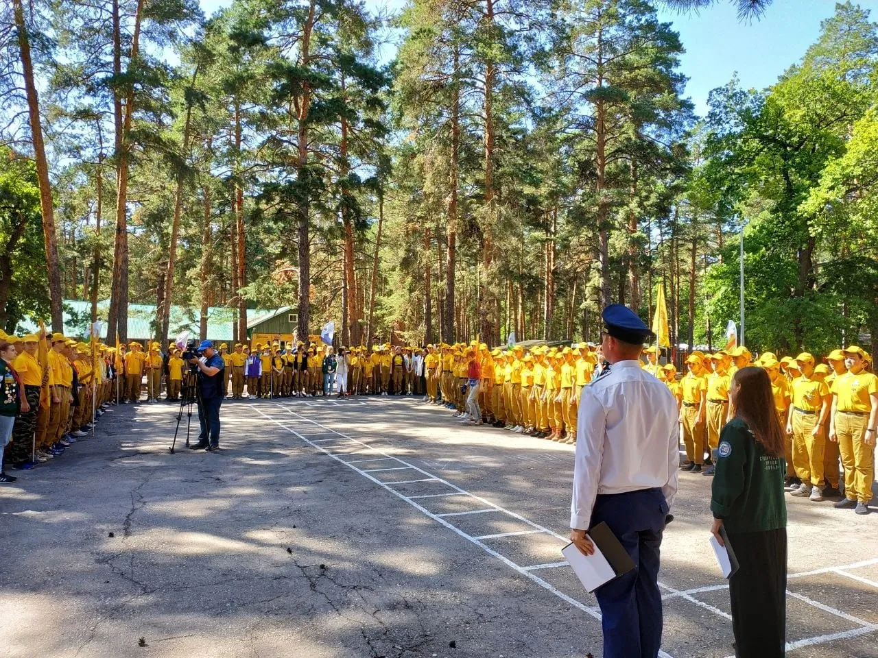 Завершились смены в военно-историческом лагере 