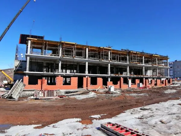 На стройке жигулевского детсада завершены работы в подвальном помещении 