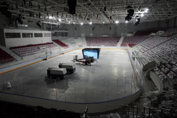 В Самаре в августе 2021 года завершается строительство Ледового дворца на улице Молодогвардейской