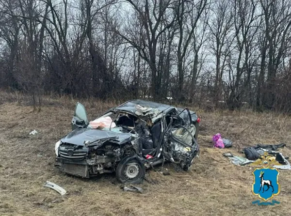В Самарской области 16 марта погиб водитель "Тойоты" в аварии с грузовиком