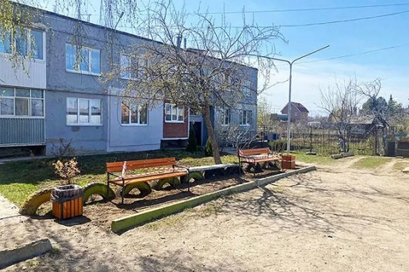 Дворы Ставропольского района обретают новый вид 