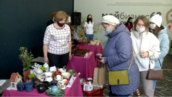 В Самаре прошла весенняя ярмарка продукции самозанятых