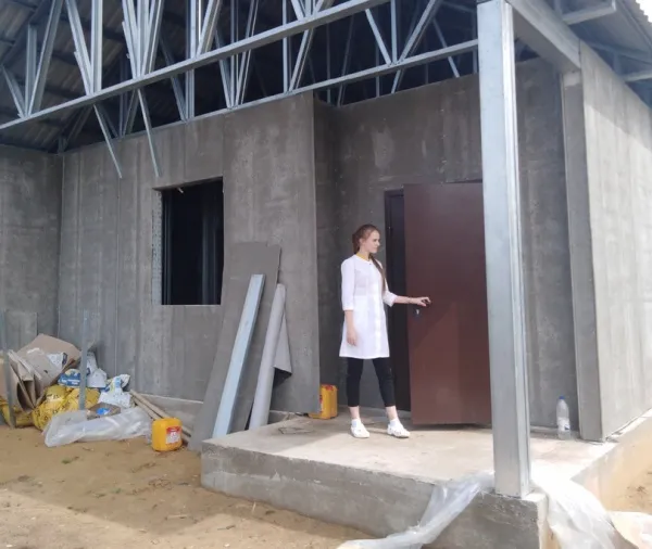 В посёлке Власть Труда строят новый ФАП