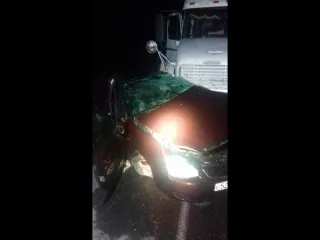 Под Сызранью в страшном ДТП с фурой погиб водитель "Приоры"