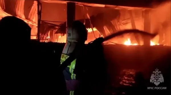 В МЧС сообщили о полной ликвидации пожара на тольяттинском заводе