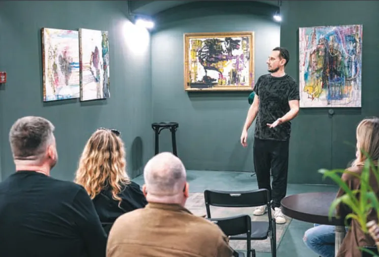 Интерпретация картин: самарский художник провел эксперимент над зрителями