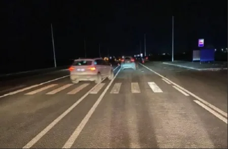 Под Тольятти водитель автомобиля LADA Kalina сбил пешехода насмерть